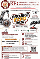 PROJECT EXPO 2026 Project Expo Poster